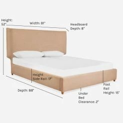 Lulu And Georgia Valen Platform Bed Nina Freudenberger Collection