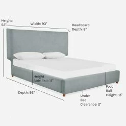 Lulu And Georgia Valen Platform Bed Nina Freudenberger Collection