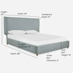 Lulu And Georgia Valen Platform Bed Nina Freudenberger Collection