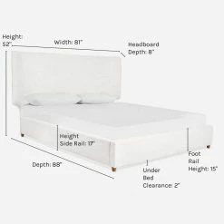 Lulu And Georgia Valen Platform Bed Nina Freudenberger Collection