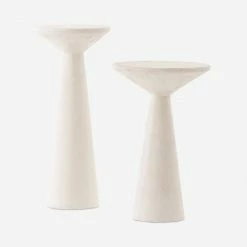 Lulu And Georgia Curved + Rounded Raven Side Tables (Set Of 2)