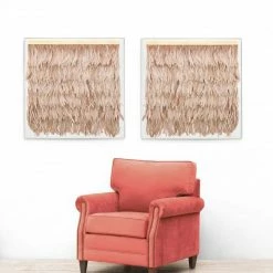 Lulu And Georgia Rose Feathers Wall Art