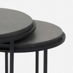 Lulu And Georgia Nalya Nesting Side Tables (Set Of 2) Curved + Rounded