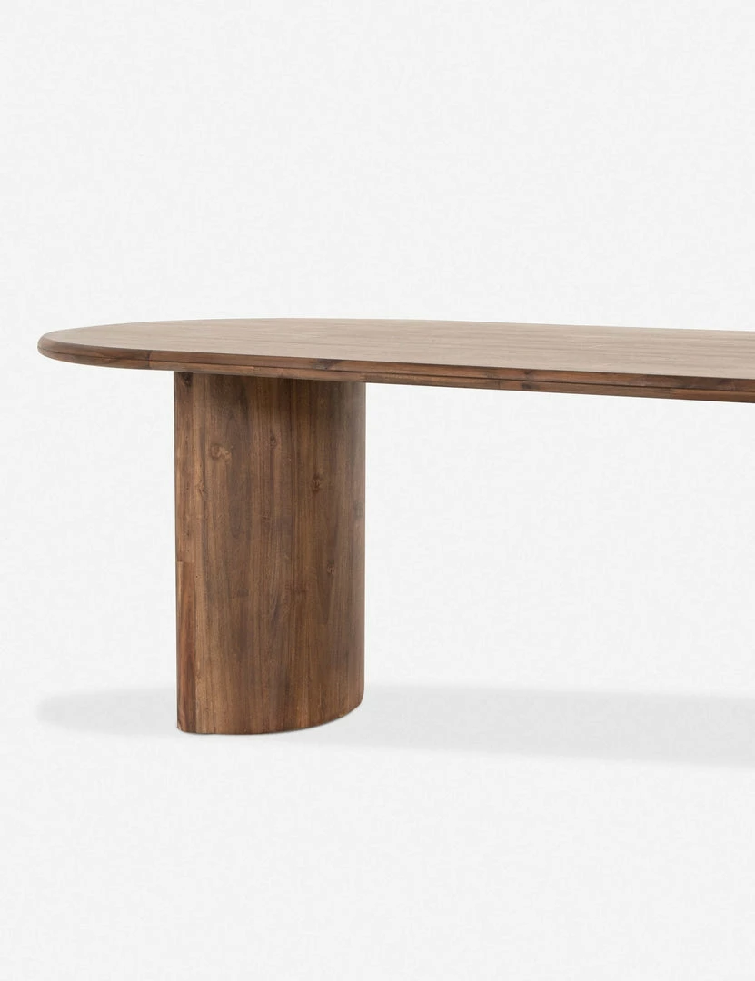 Lulu And Georgia Gilda Oval Dining Table Earth Tones