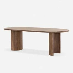 Lulu And Georgia Gilda Oval Dining Table Earth Tones