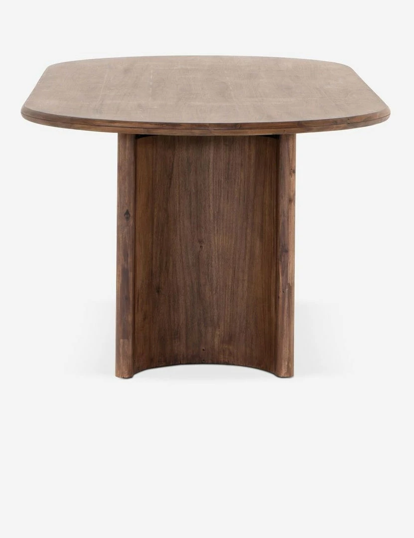 Lulu And Georgia Gilda Oval Dining Table Earth Tones