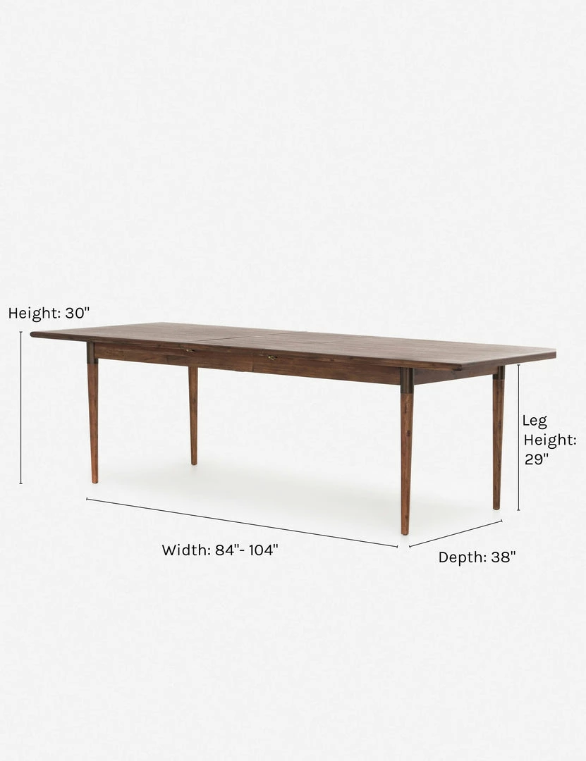 Lulu And Georgia Furniture Lauren Extendable Dining Table