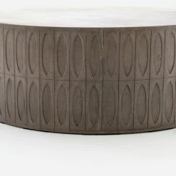 Lulu And Georgia Mal Indoor / Outdoor Round Coffee Table