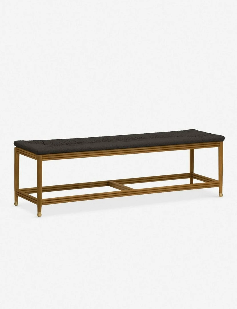 Lulu And Georgia Morris & Co. Kelmscott Rush Indoor / Outdoor Bench