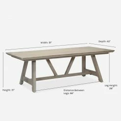 Lulu And Georgia Morris & Co. Kelmscott Dining Table Furniture