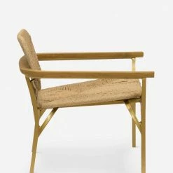 Lulu And Georgia Morris & Co. Kelmscott Rush Indoor / Outdoor Accent Chair