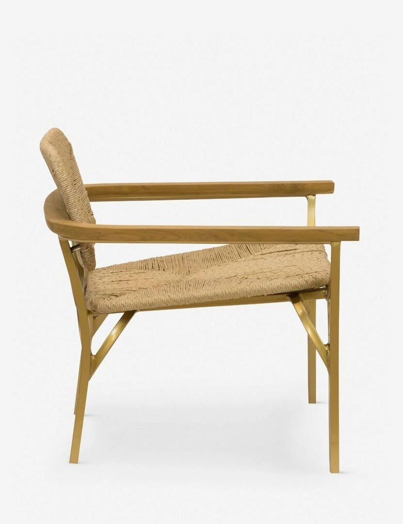 Lulu And Georgia Morris & Co. Kelmscott Rush Indoor / Outdoor Accent Chair