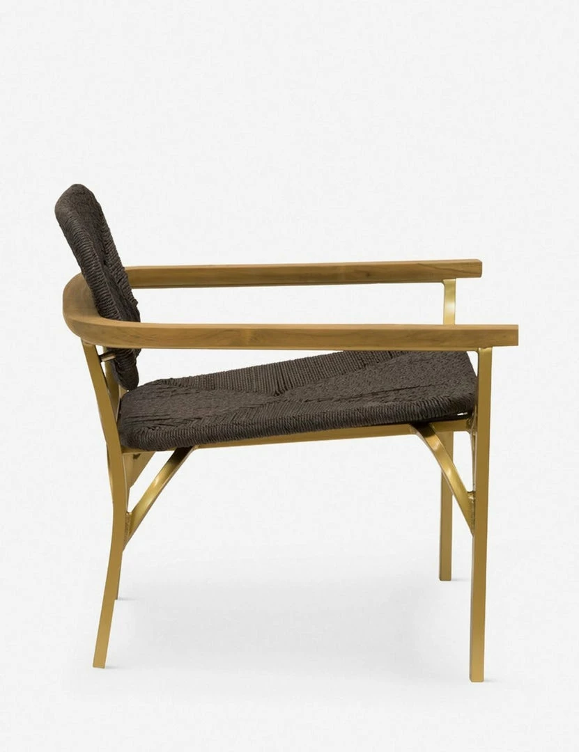 Lulu And Georgia Morris & Co. Kelmscott Rush Indoor / Outdoor Accent Chair