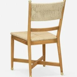 Lulu And Georgia Morris & Co. Kelmscott Rush Indoor / Outdoor Dining Chair Outdoor Collection