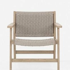 Lulu And Georgia Ylva Indoor / Outdoor Accent Chair, Natural