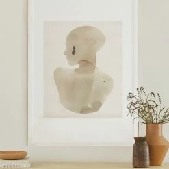 Lulu And Georgia'Sara Singh - Back Drop' Wall Art By Stampa