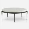 Lulu And Georgia Curved + Rounded Arteriors Kelsie Round Coffee Table